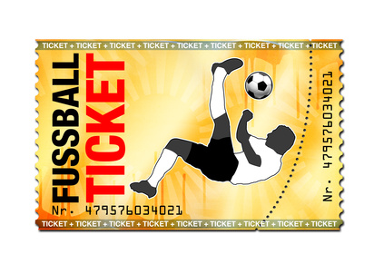 Fußball-Tickets über Internet-Ticketplattform